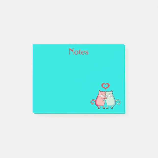 Cats in Love Notes (Front)