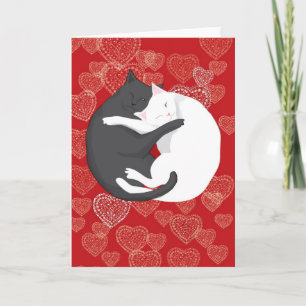 Cats in Love: Paulie & Angie.... Card