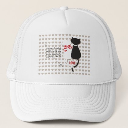 Cats in Love Trucker Hat