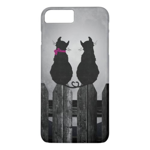 Cats in Moonlight iPhone 8 Plus7 Plus Case