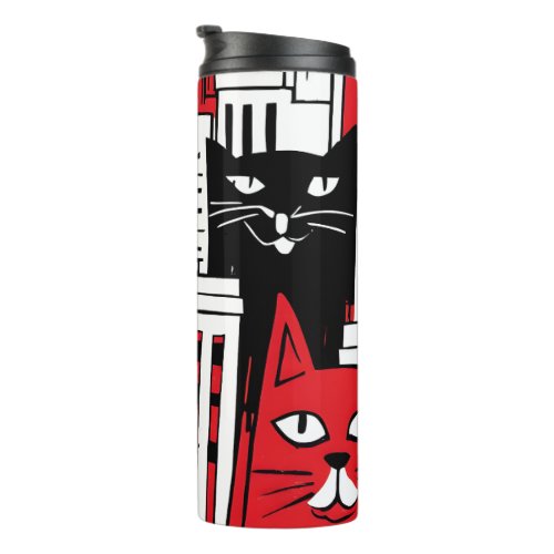 Cats in New York Thermal Tumbler