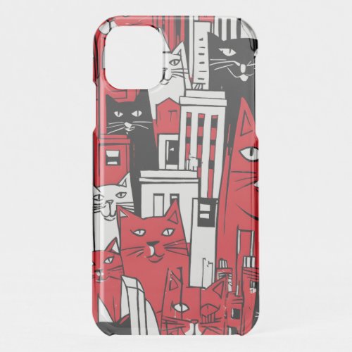 Cats in New York  iPhone 11 Case