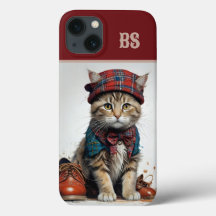 Cats in Scottish Disguise – charming tartan cats