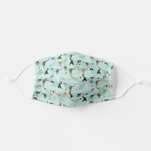 Cats in Scrubs Adult Cloth Face Mask