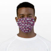 Cats in Scrubs Adult Cloth Face Mask (Worn)