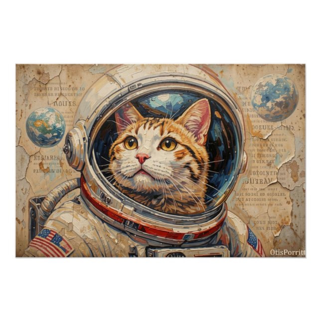 CATS IN SPACE 5 POSTER (Front)