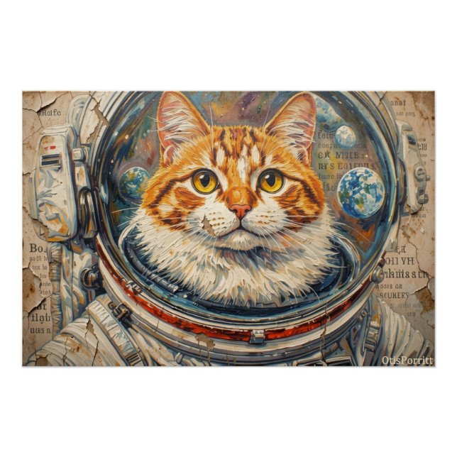 CATS IN SPACE 7 POSTER (Front)