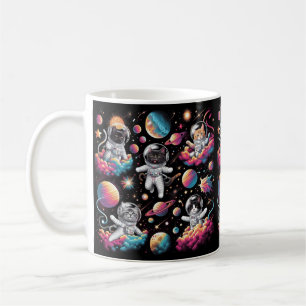 Cats in space! coffee mug