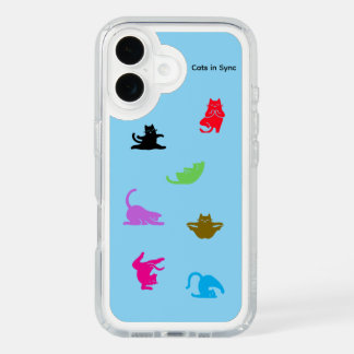 Cats in Sync Multicolor Yoga Cats Speck Case