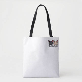 Cats in the family tote bag