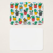 Cats in the flowerpots (Front & Back)