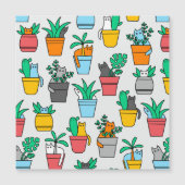 Cats in the flowerpots (Front)