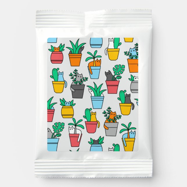 Cats in the flowerpots margarita drink mix (Front)