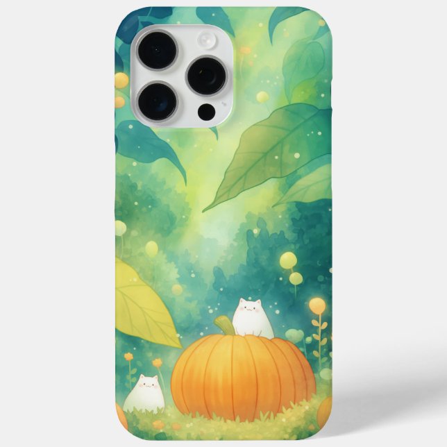 Cats in the Pumpkin Patch Case-Mate iPhone Case (Back)