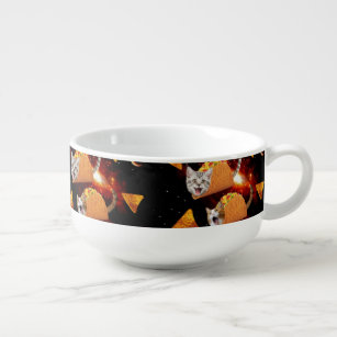 Cats inside space tacos soup mug