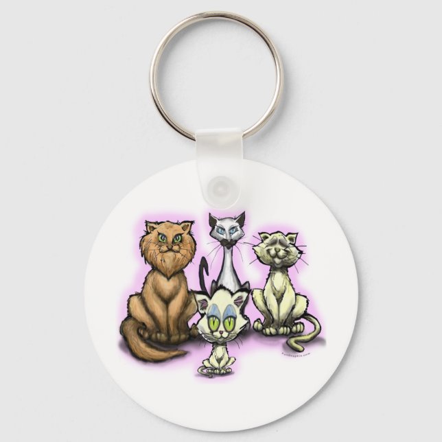 Cats Keychain (Front)