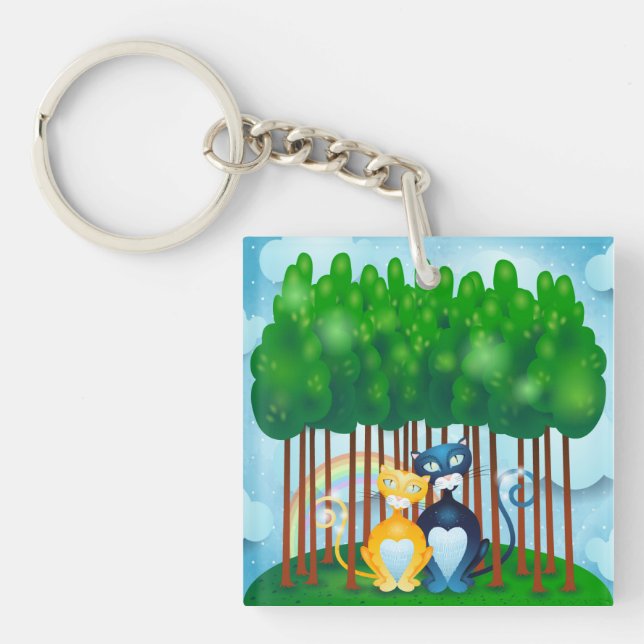 Cats Keychain (Front)