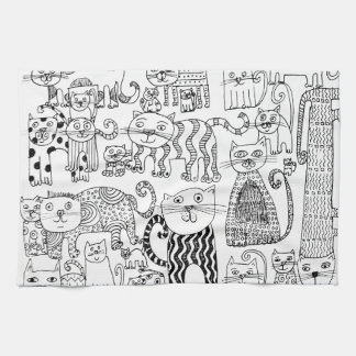 Cats Kitchen Towel