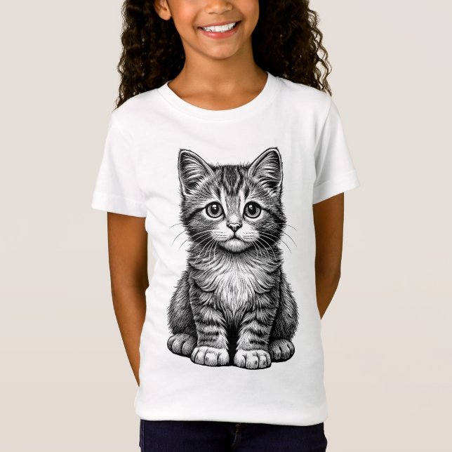 Cats, kittens, felines pictures T-Shirt (Front)