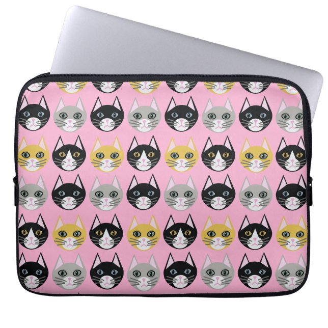 Cats Laptop Sleeve (Front)