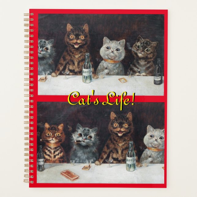 Cat's Life - Louis Wain Planner (Front)