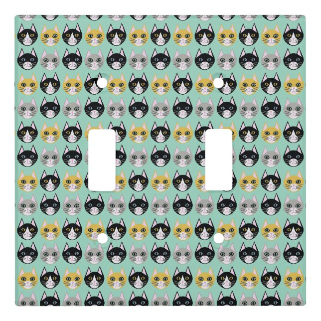 Cats Light Switch Cover (Front)