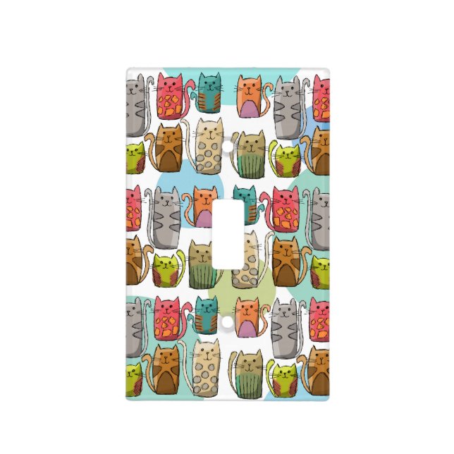 Cats! Light Switch Cover (Front)