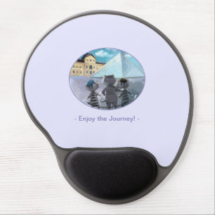 Cats Louvre Paris - Enjoy Gel Mouse Pad 