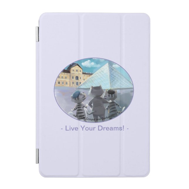 Cats Louvre Paris - Enjoy Tablet Case (Front)
