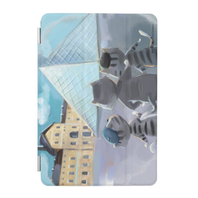 Cats Louvre Paris - Tablet Case (Front)