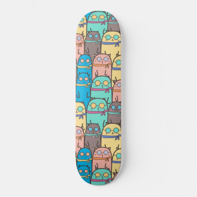 Cats Love Skateboard (Front)