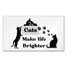 Cats Make Life Brighter – Sweet Cat Lover Inspira