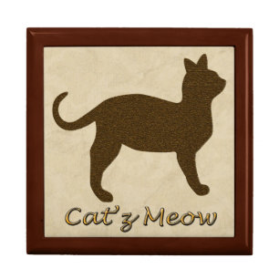 Cat's Meow Keepsake Box