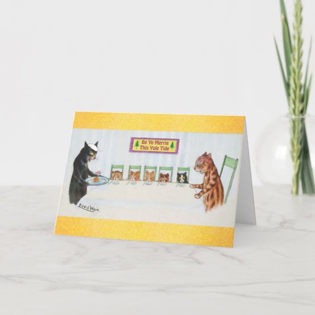 Cats Merry Brexit Christmas Card (Front)