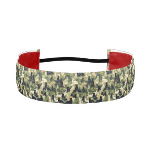 Cats Military Camouflage Athletic Headband