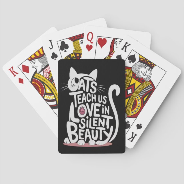Cat's Mischief Poker Cards (Back)