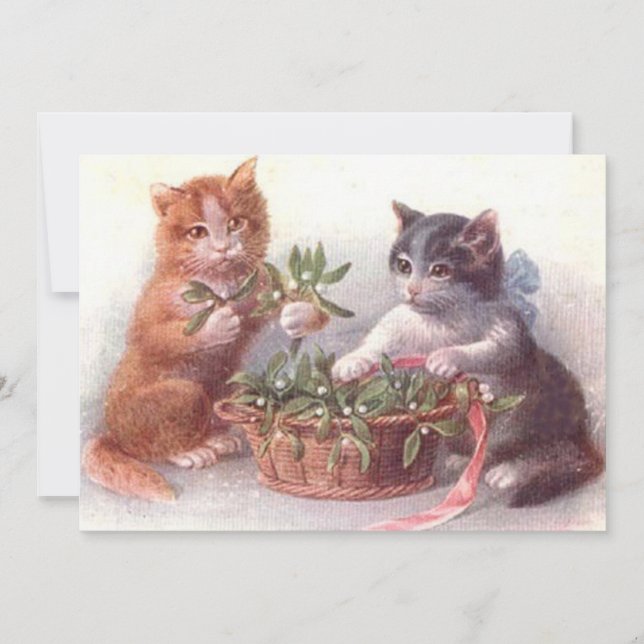 Cats & Mistletoe (Front)