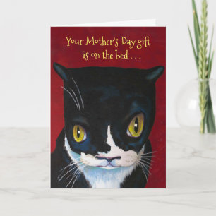 Cat's Mother's Day SURPRISE! Card