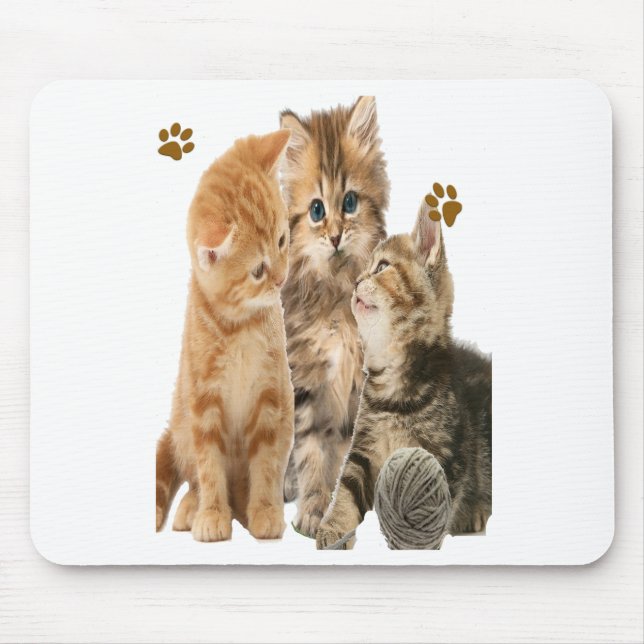 Cats Mouse Pad (Front)