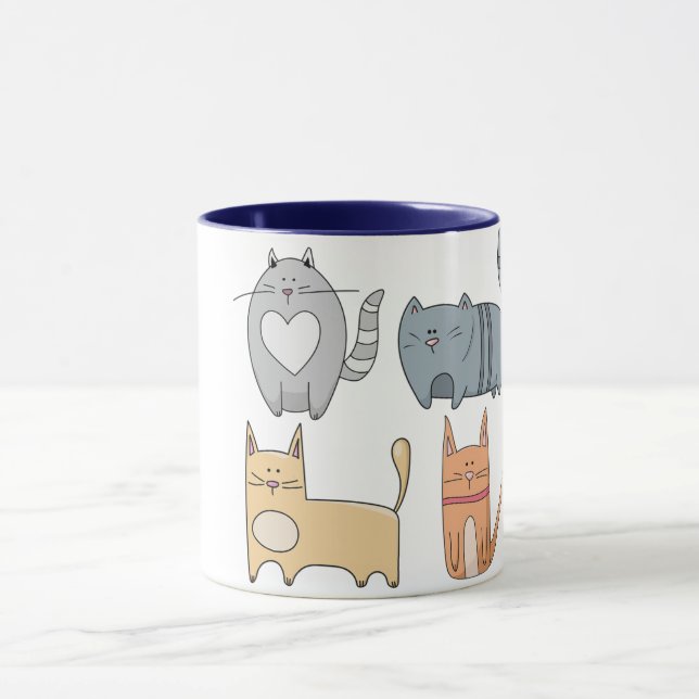 cats mug (Center)