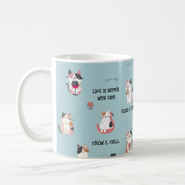 Cats Mug (Left)