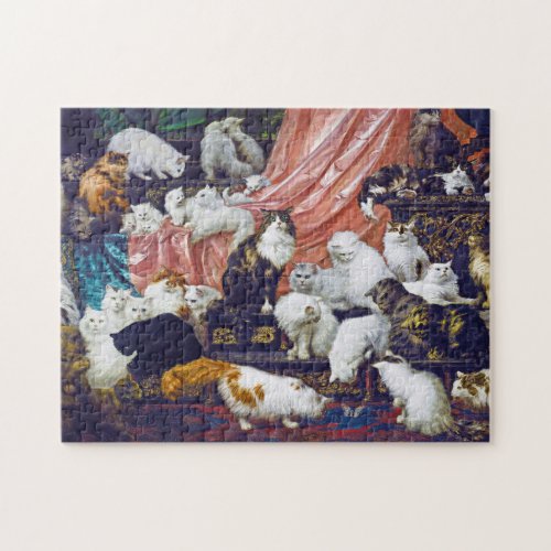 Cats My Wifes Lovers Carl Kahler Jigsaw Puzzle