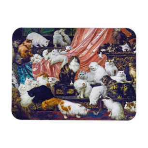 Cats (My Wife's Lovers), Carl Kahler Magnet