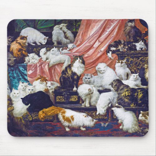 Cats My Wifes Lovers Carl Kahler Mouse Pad