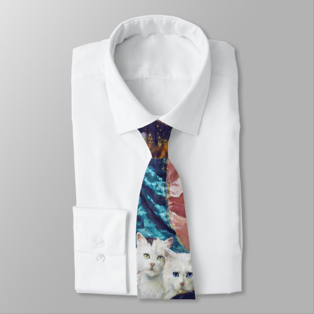 Cats (My Wife's Lovers), Carl Kahler Neck Tie (Tied)