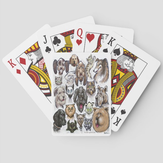 Cats n Dogs Poker Cards (Back)