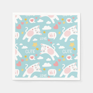 Cats Napkins