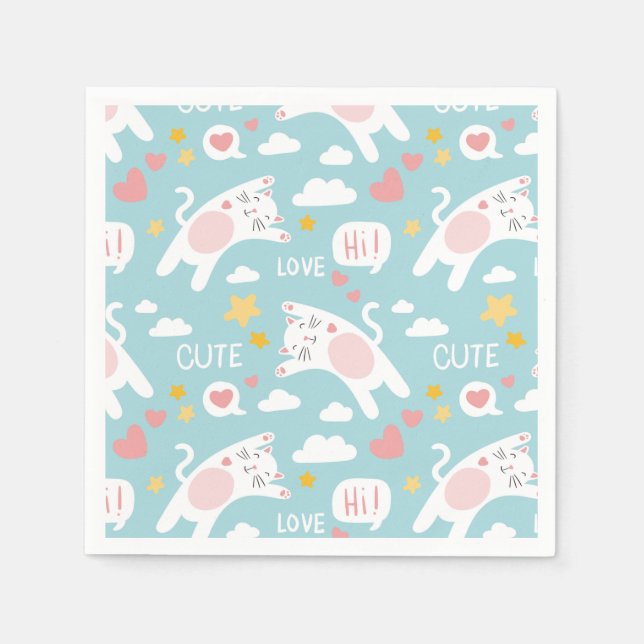 Cats Napkins (Front)