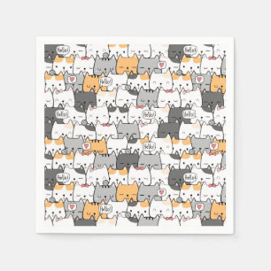 Cats Napkins