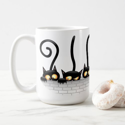 Cats Naughty Playful and Funny Characters Coffee Mug